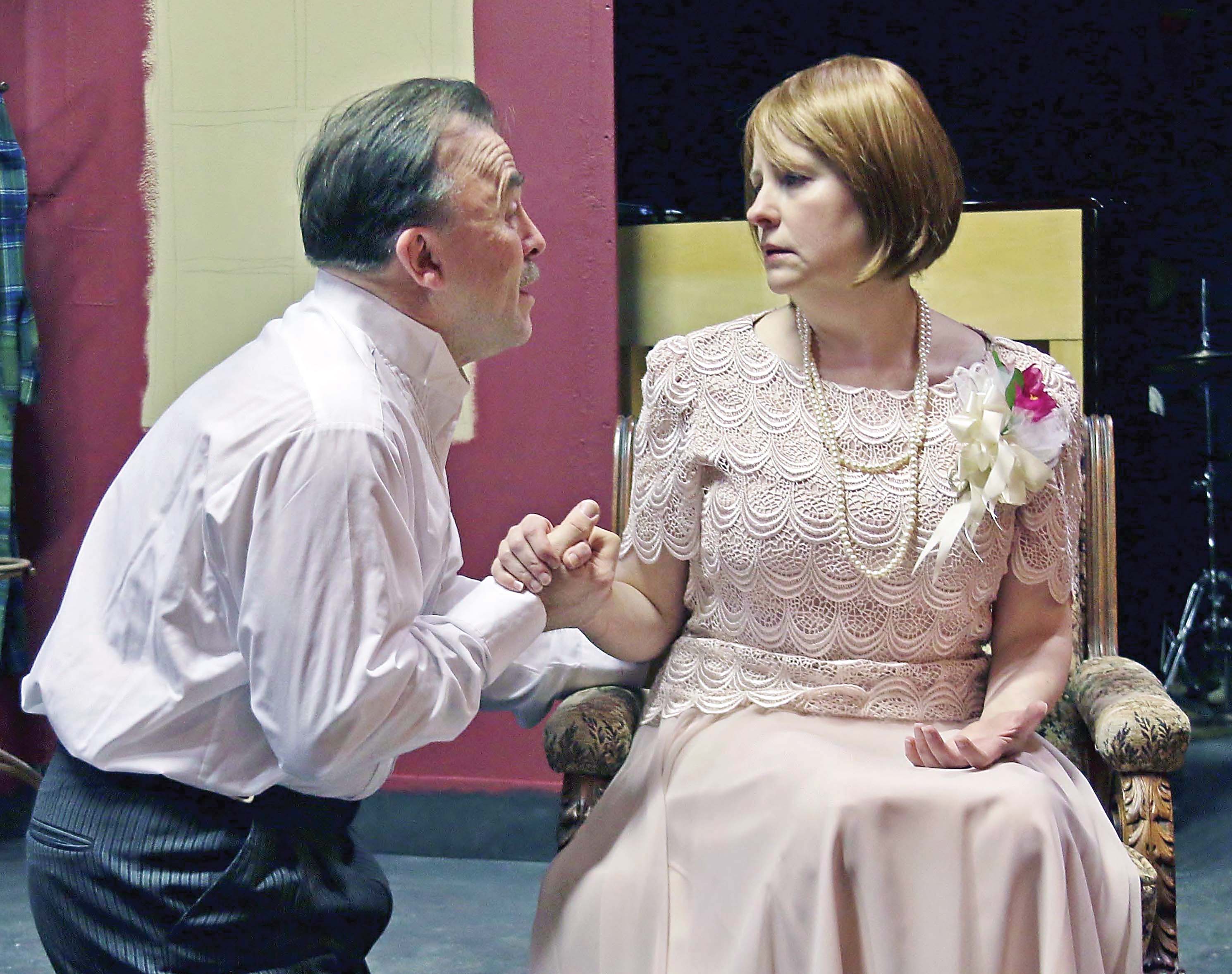 Thespians Ron Graham and Angela Poynter-Lemaster