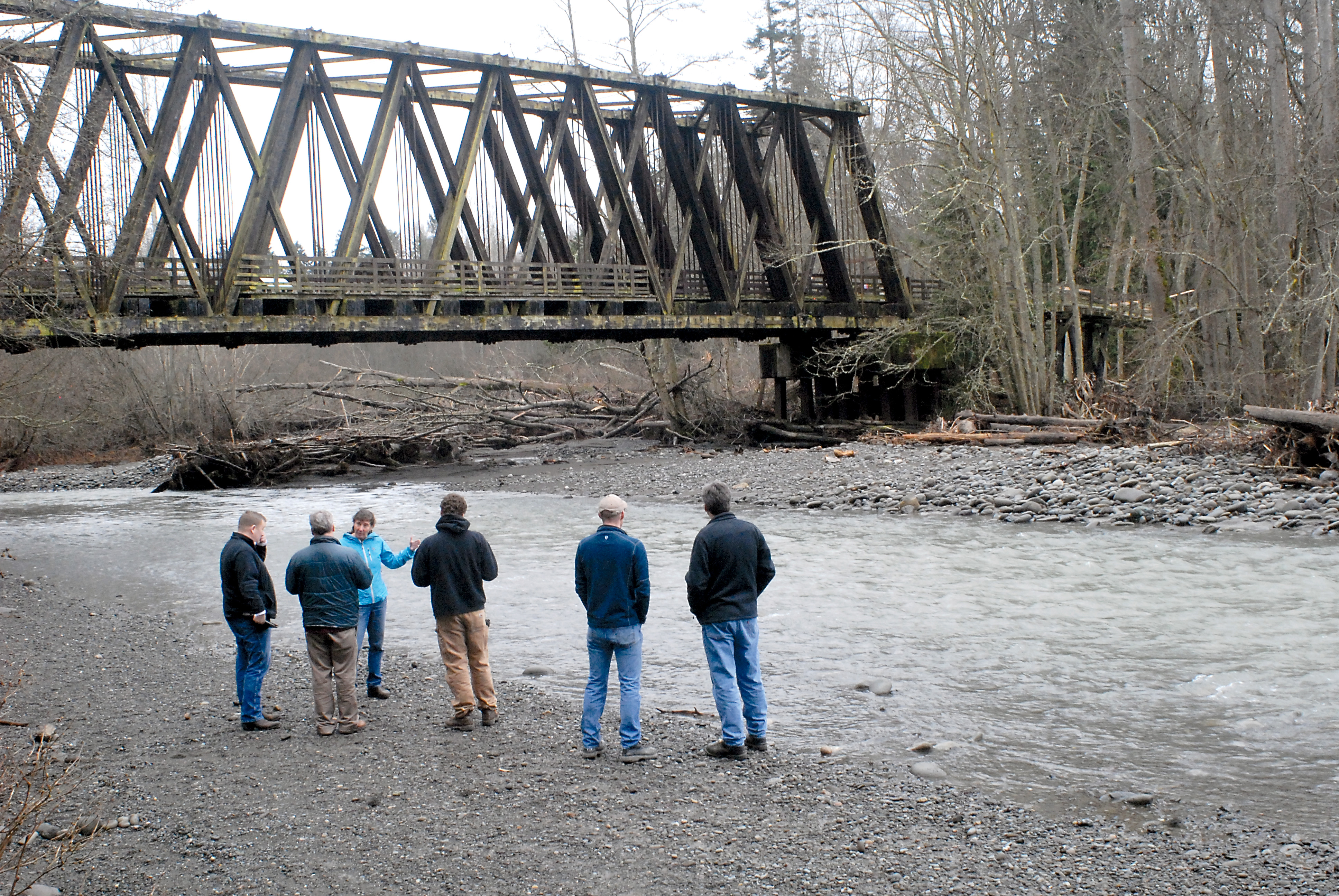 Officials from the Jamestown S'Klallam Tribe