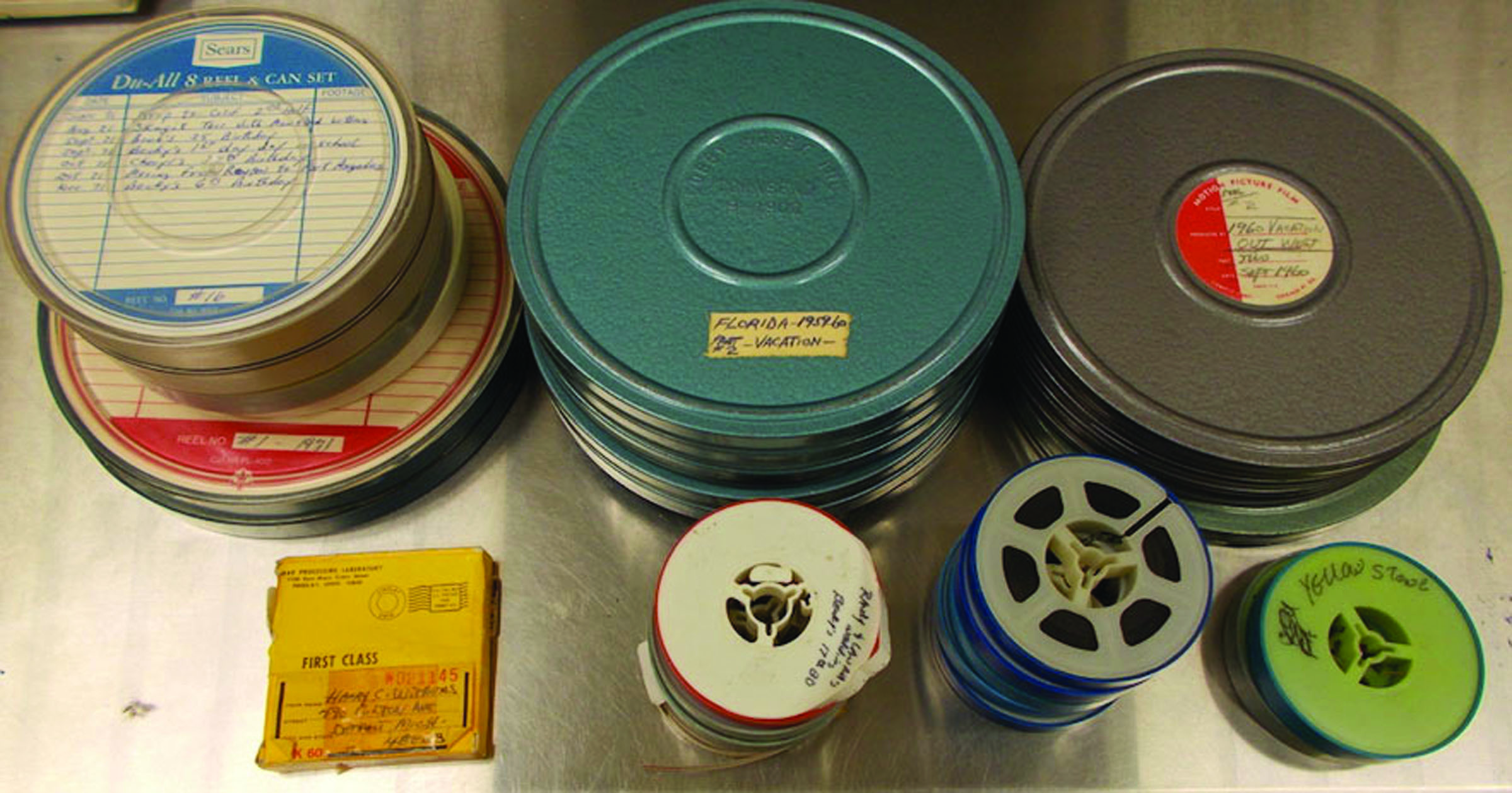 A Bremerton couple made an unusual discovery in the hedge along their driveway last fall: numerous vintage film reels of various sizes. ()