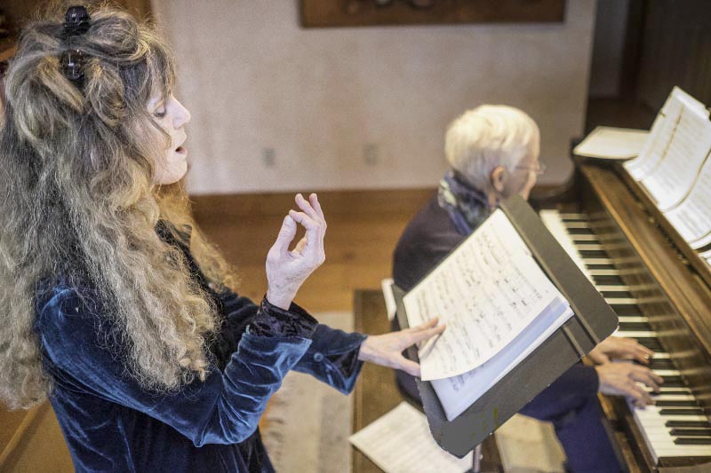 Mezzo-soprano Sharon Trent and accompanist Helen Lauritzen will offer a concert of art songs at Port Townsend’s Grace Lutheran Church this Sunday. ()