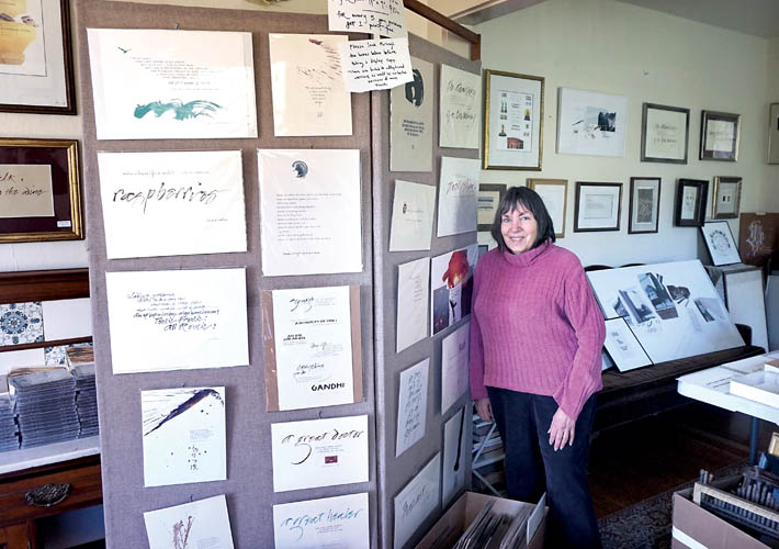 Dianne Diamond prepares an art sale consisting of work by her late sister