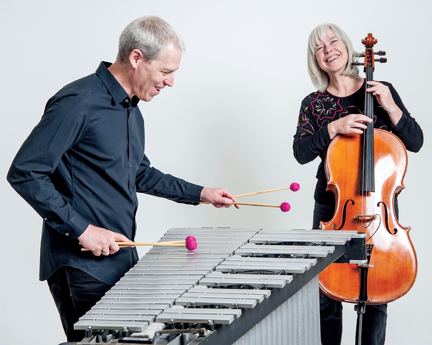 Chris Lee and Colleen O’Brien make up PoetryMusic