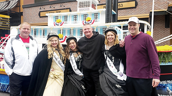 Participants in Tacoma's Daffodil Festival's Grand Floral Parade included