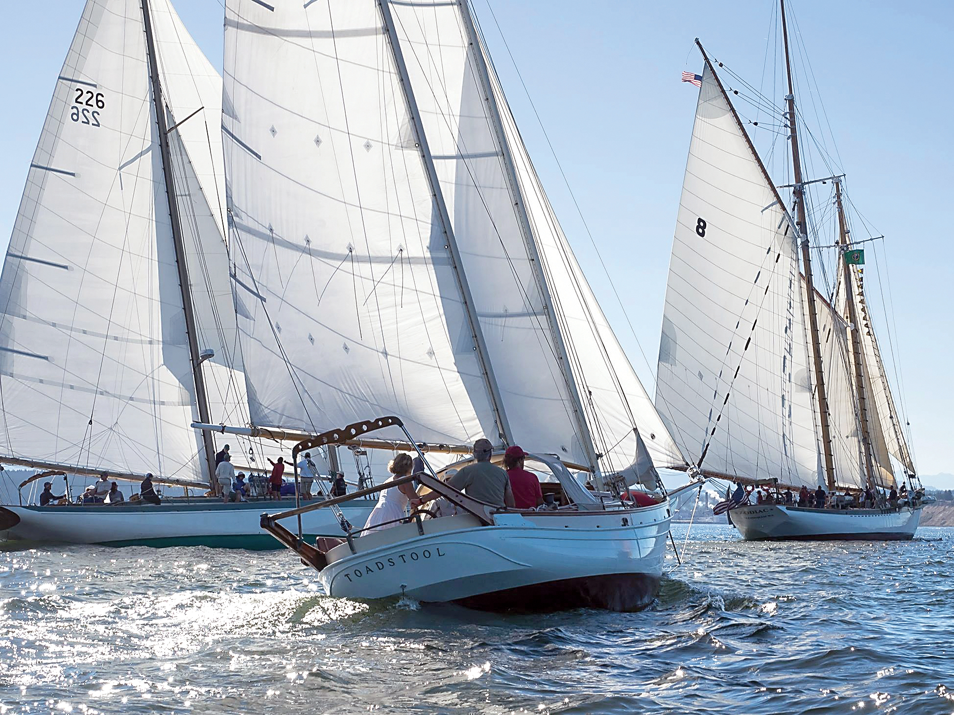 This weekend's Classic Mariners Regatta's participants will use vintage boats