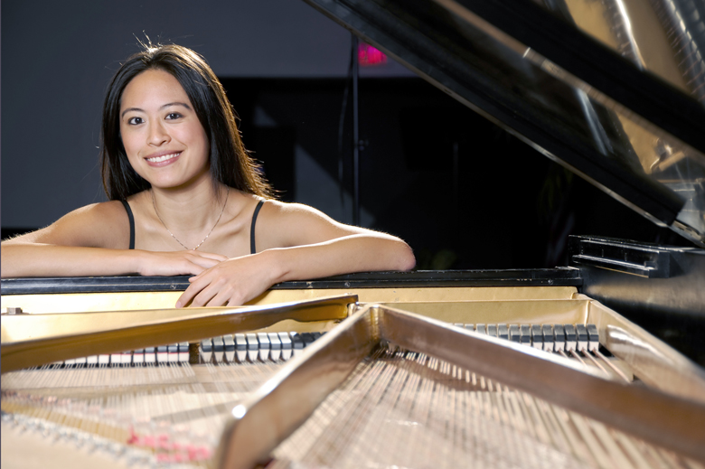 Pauline Yang from Tufts University is among the performers in the Port Townsend Chamber Music Festival throughout this week. ()