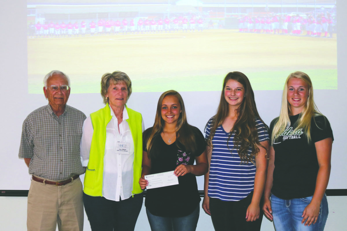 Port Angeles High School Softball Teams Booster Club Donate To Hospice