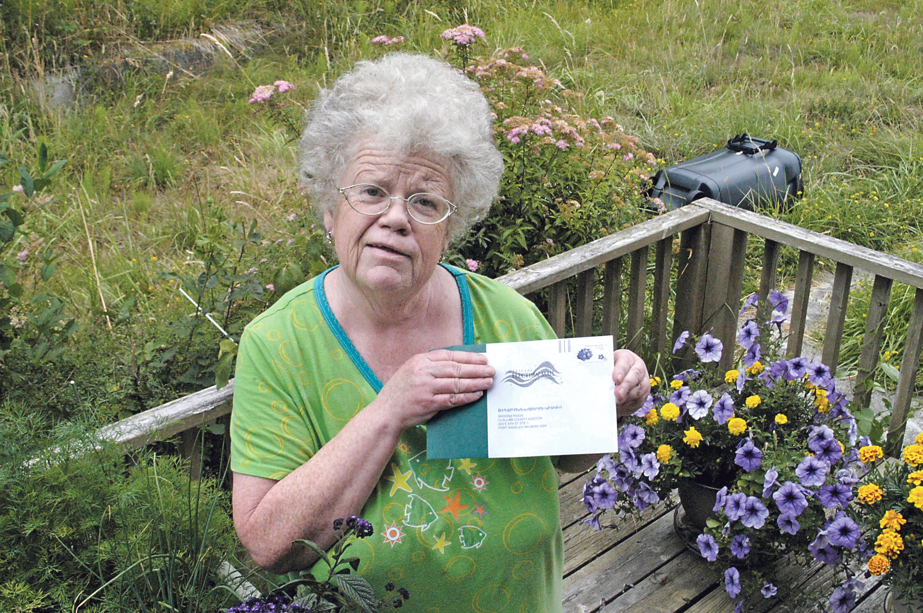 Sequim resident Janet Thomas