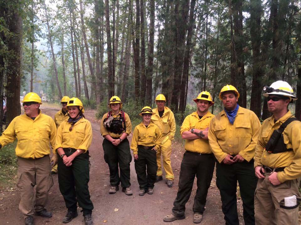 Clallam County Fire District No. 2 firefighter Katie Babcock