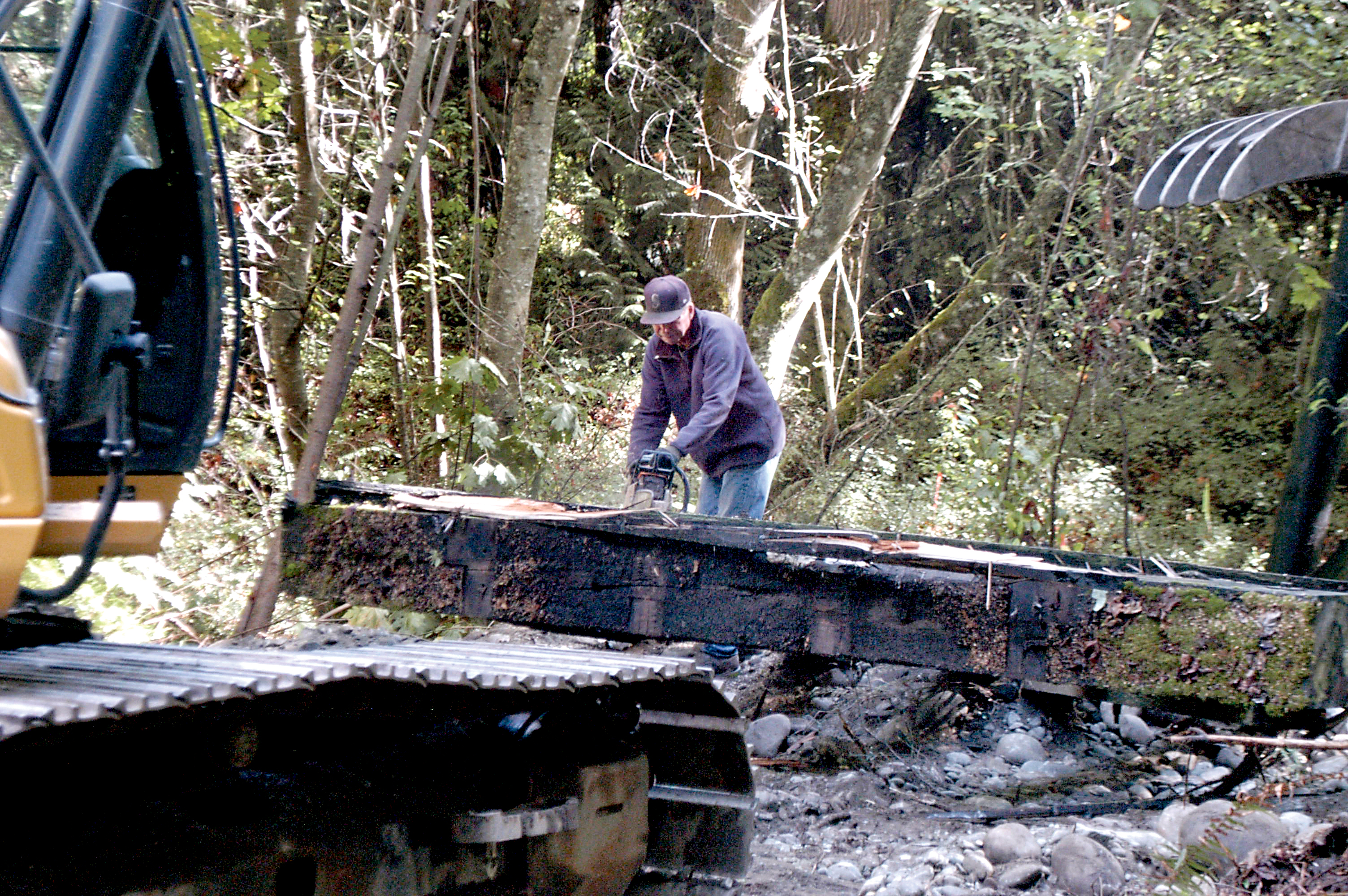 Railroad Bridge trestle replacement crews taking special measures to spare wildlife