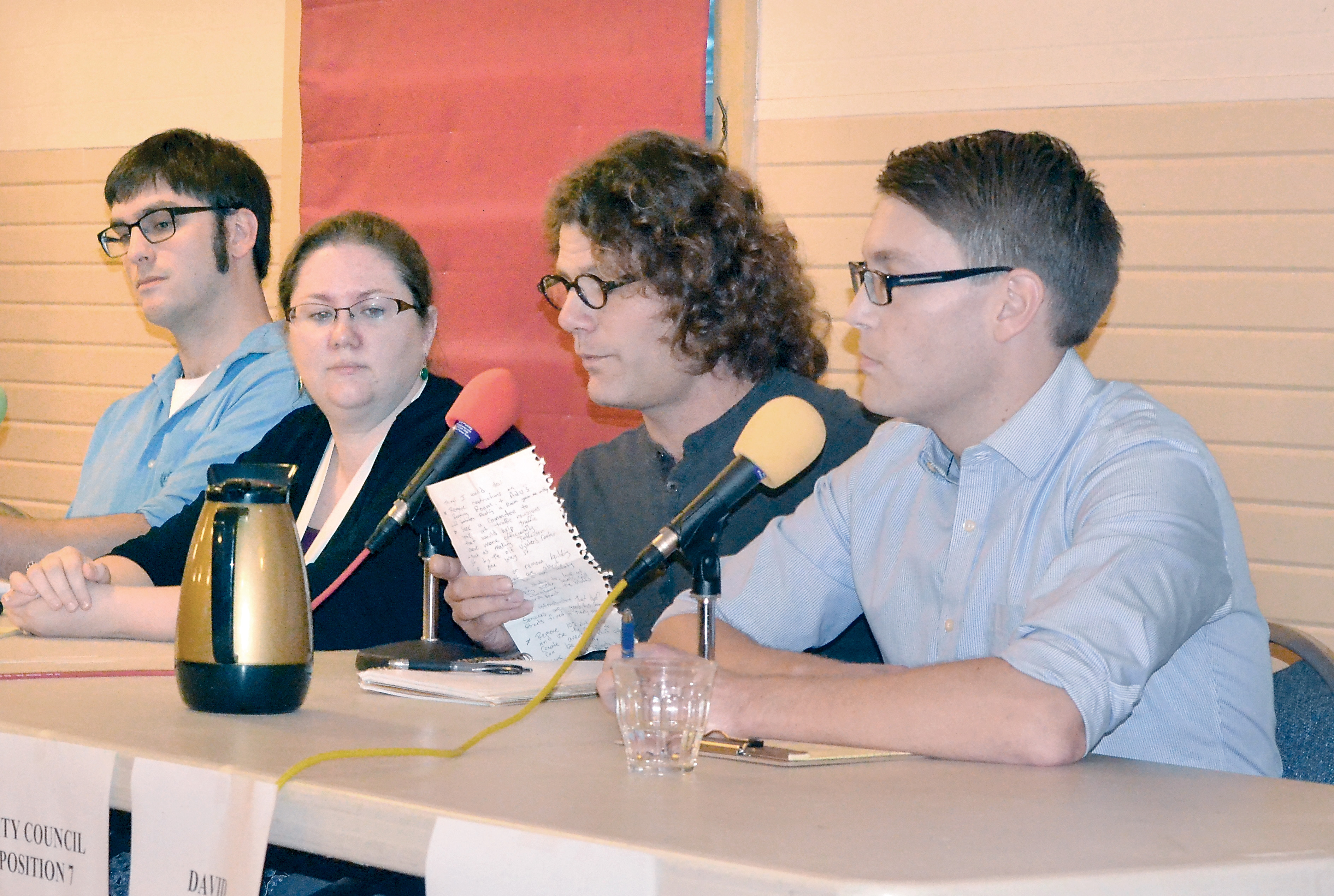 Port Townsend City Council candidates taking part in Thursday night’s forum are