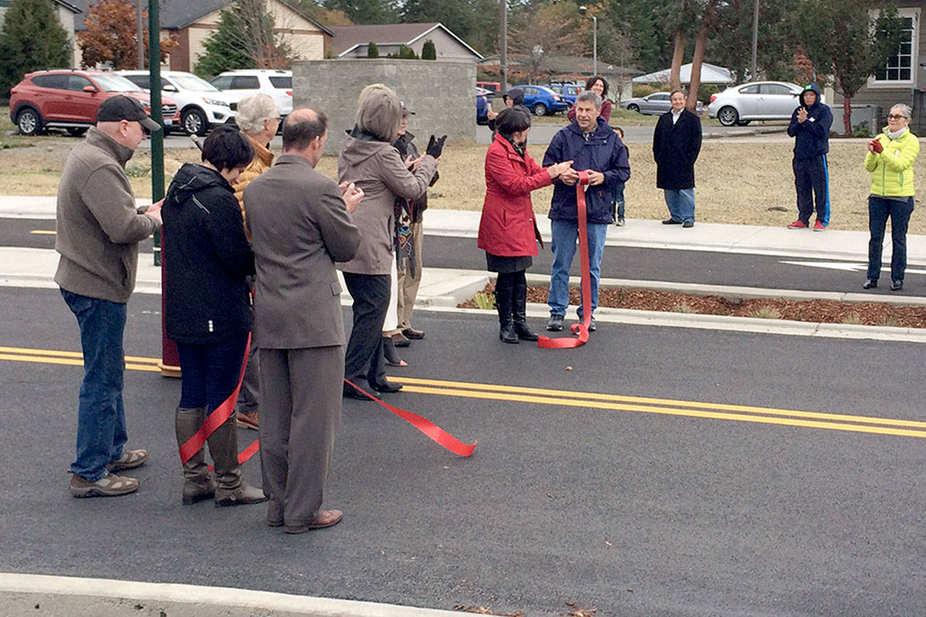 Port Townsend’s new Rainier Street opens as part of Howard Street project