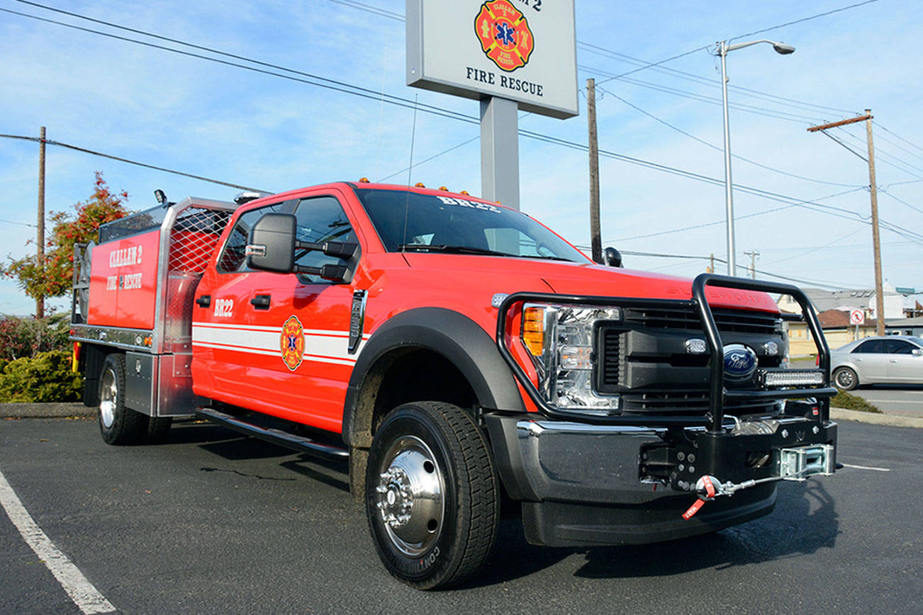 Clallam County Fire District 2 gets new brush engine