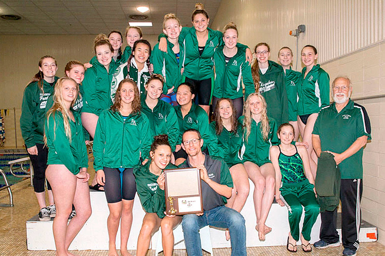 GIRLS SWIMMING: Port Angeles swimmers win district, off to state meet