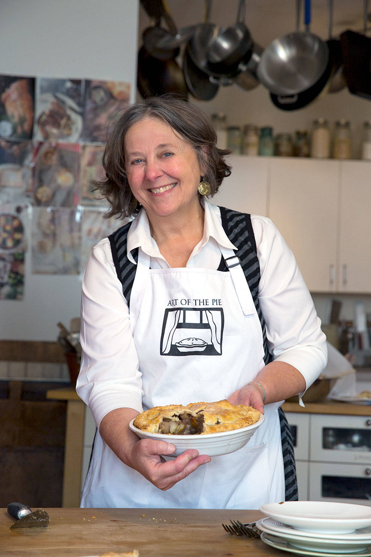 Kate McDermott will speak about her book “Art of the Pie: A Practical Guide to Homemade Crusts, Filling and Life” at the Jefferson County Library in Port Hadlock on Wednesday night. (Jefferson County Library)