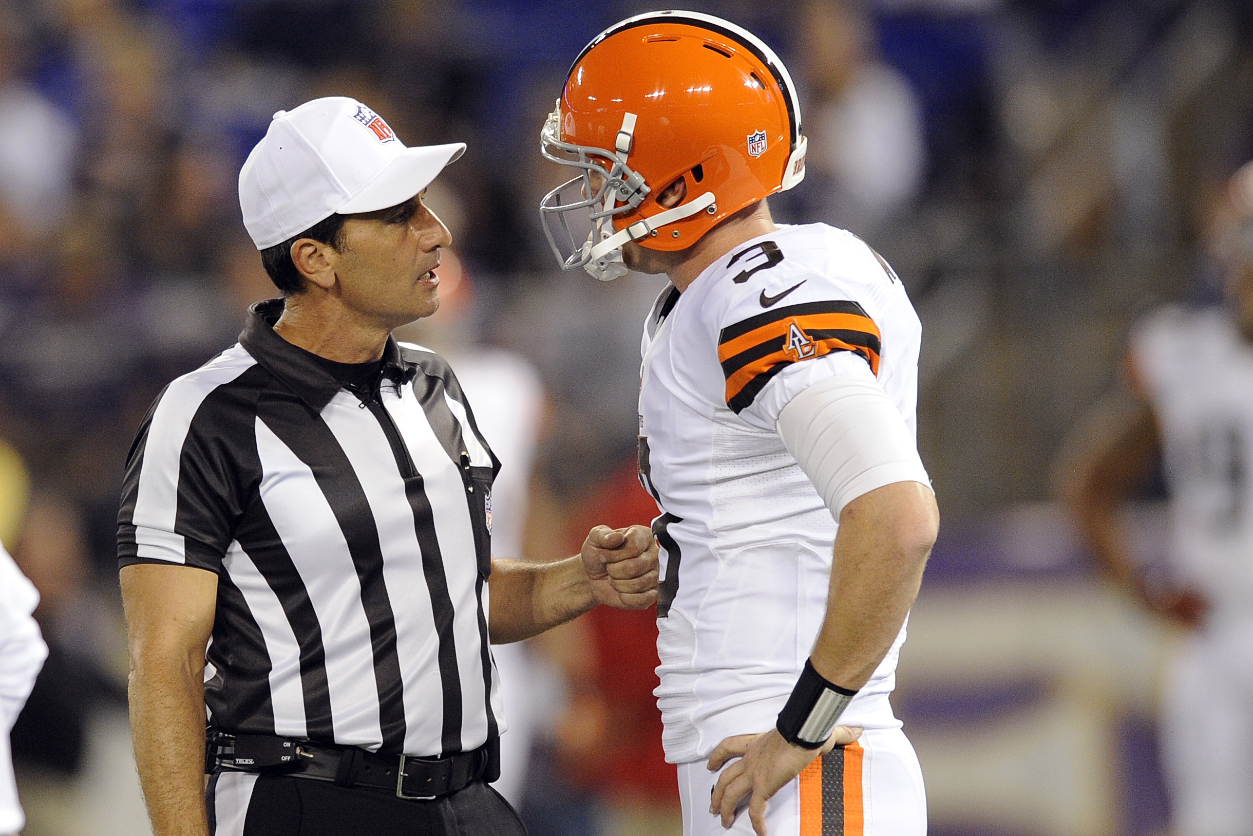 Veteran official Gene Steratore is wed to his whistle