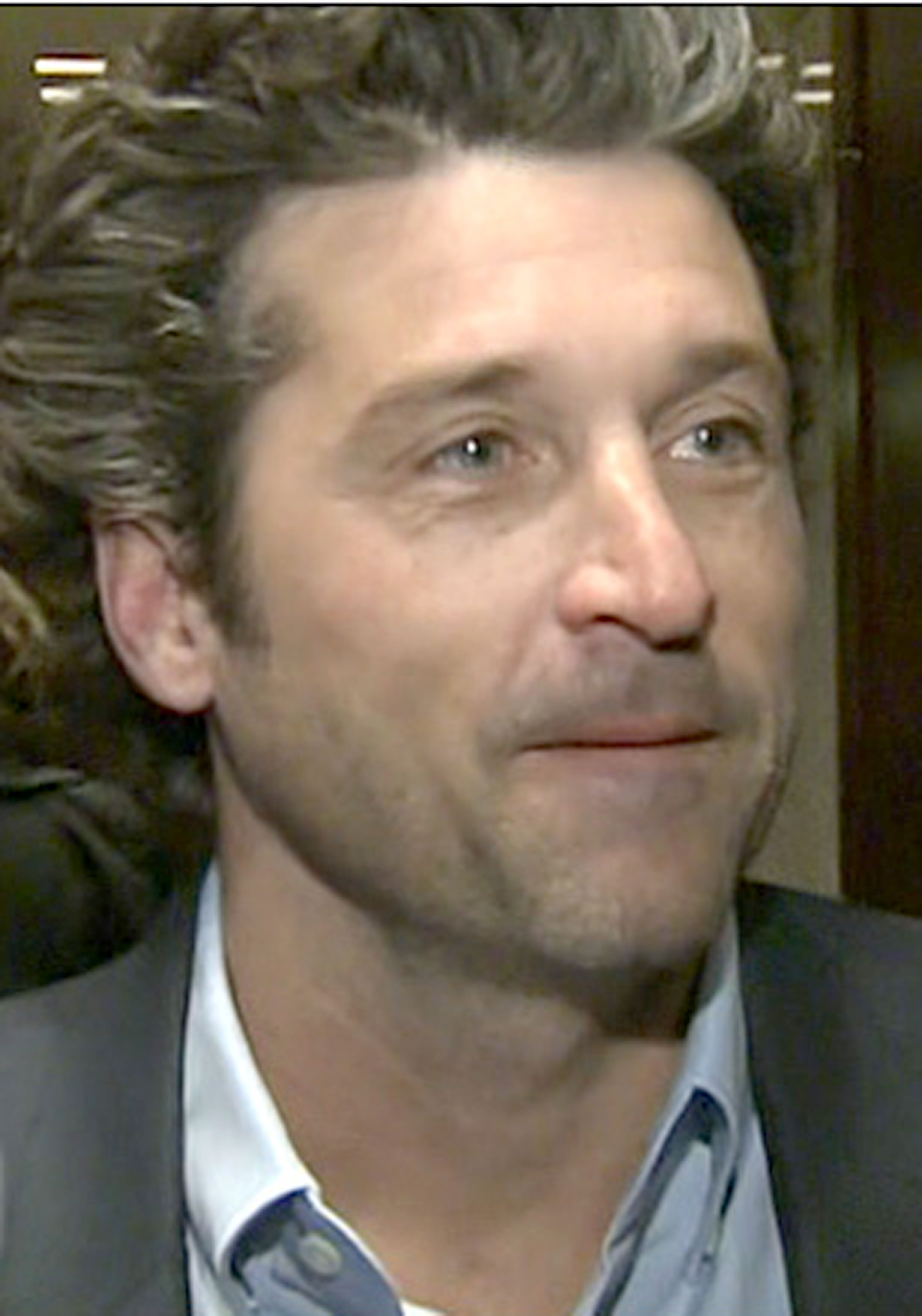 Patrick Dempsey is shown in this video image from KOMO-TV. See the video at www.komonews.com. KOMO News