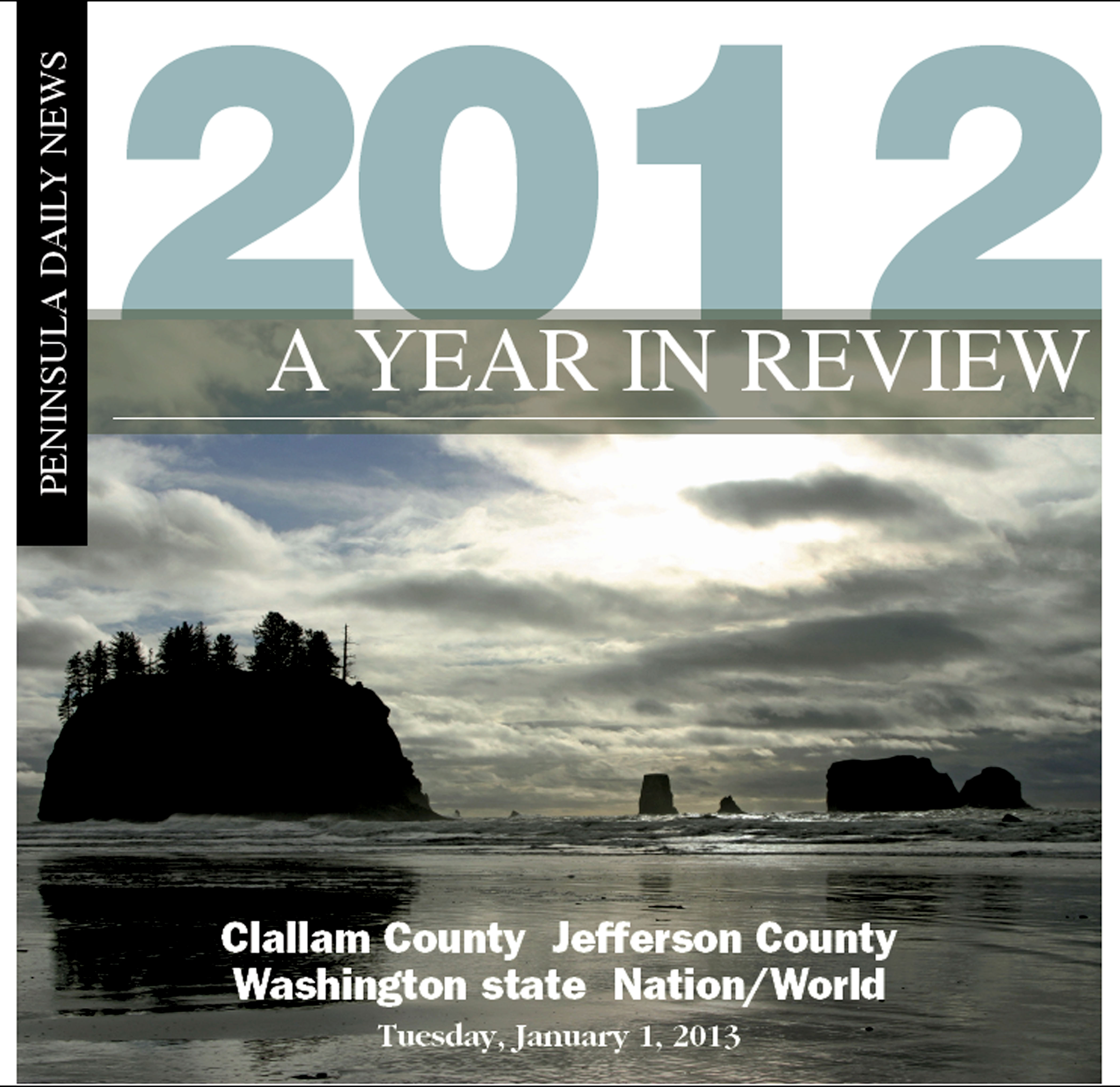 One final look back at 2012 — our Year in Review magazine in today's print and online editions