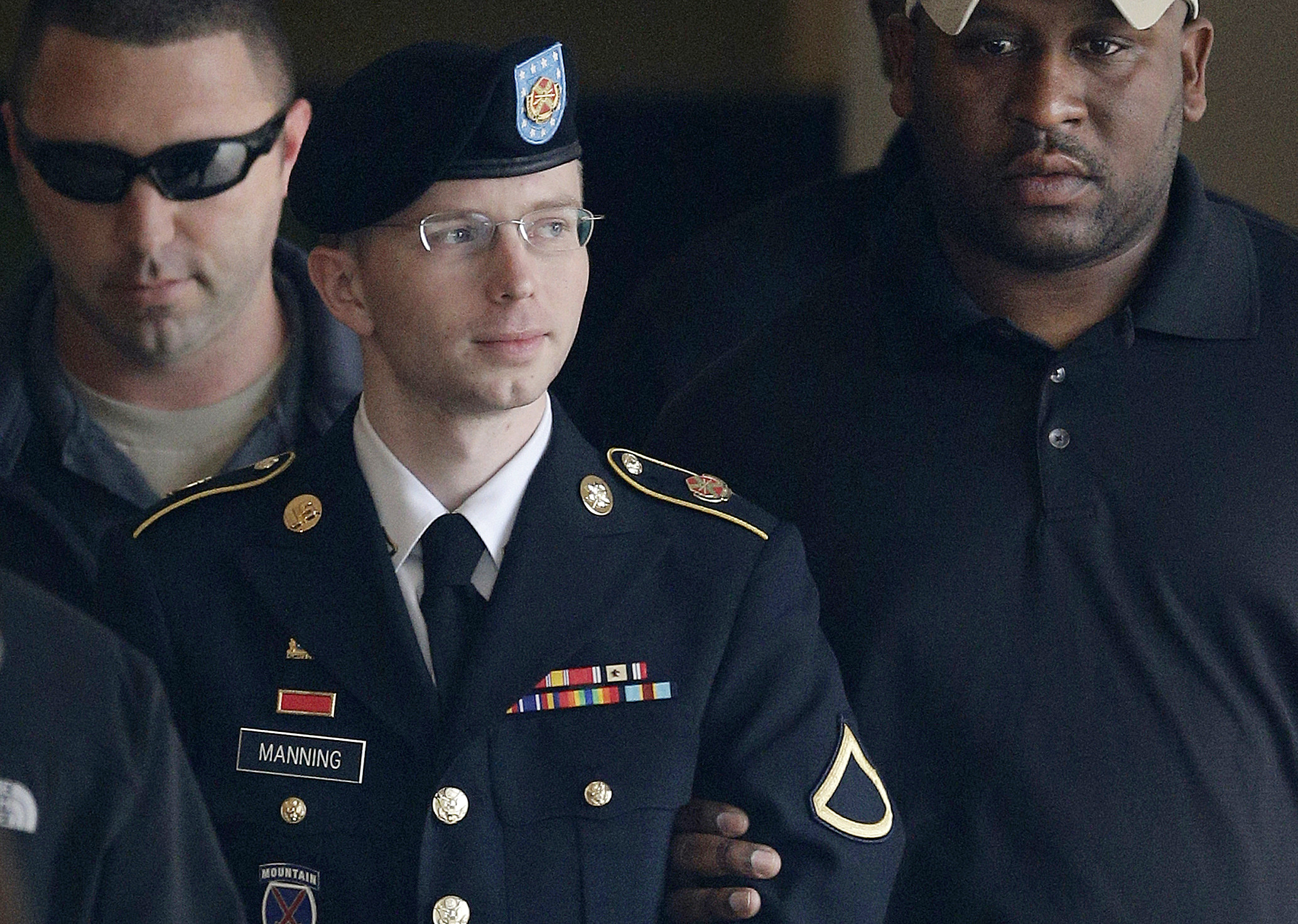 Bradley Manning at his court-martial. The Associated Press