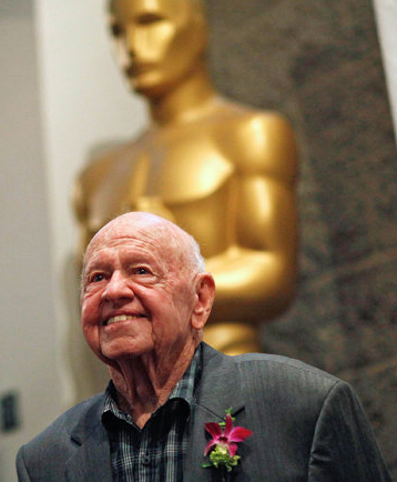 Mickey Rooney at the Academy of Motion Picture Arts and Sciences in Beverly Hills