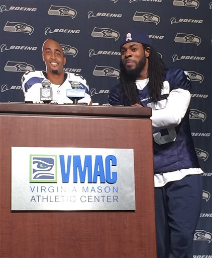 Seattle Seahawks cornerback Richard Sherman