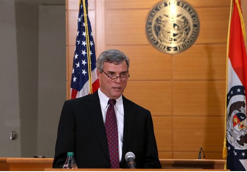 St. Louis County Prosecutor Robert McCulloch announces the grand jury's decision not to indict Ferguson police officer Darren Wilson in the Aug. 9 shooting of Michael Brown