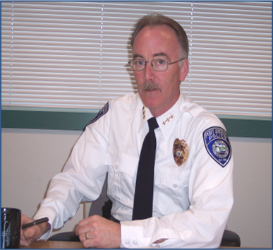 Port Angeles Police Chief Terry Gallagher