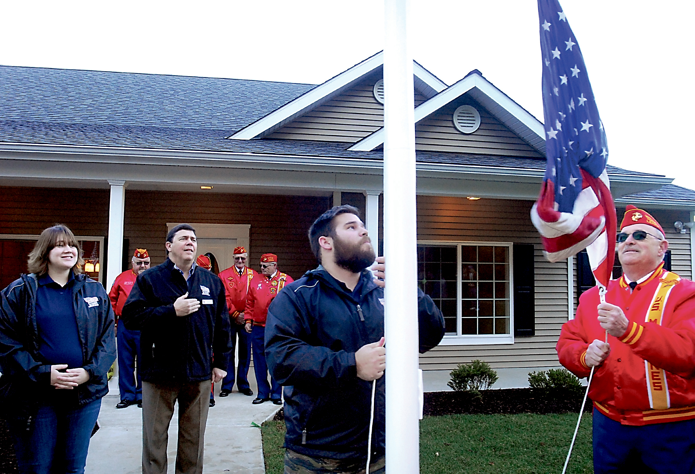 U.S. Marine Corps veteran Cpl. Ammon Lang