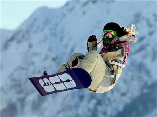 The United States' Jamie Anderson