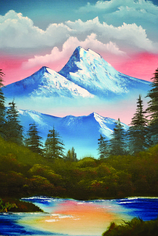 “A Pristine Place to Be” by Danyelle Wilson of Sequim is on display for visitors to the Sequim Arts Student Show