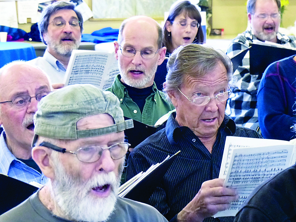 The 76-voice Port Townsend Community Chorus includes