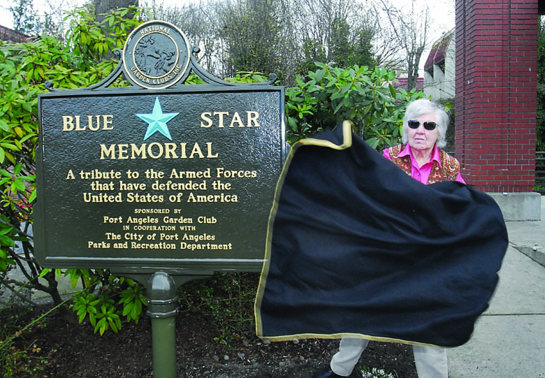 Port Angeles Garden Club member Mary Flo Bruce