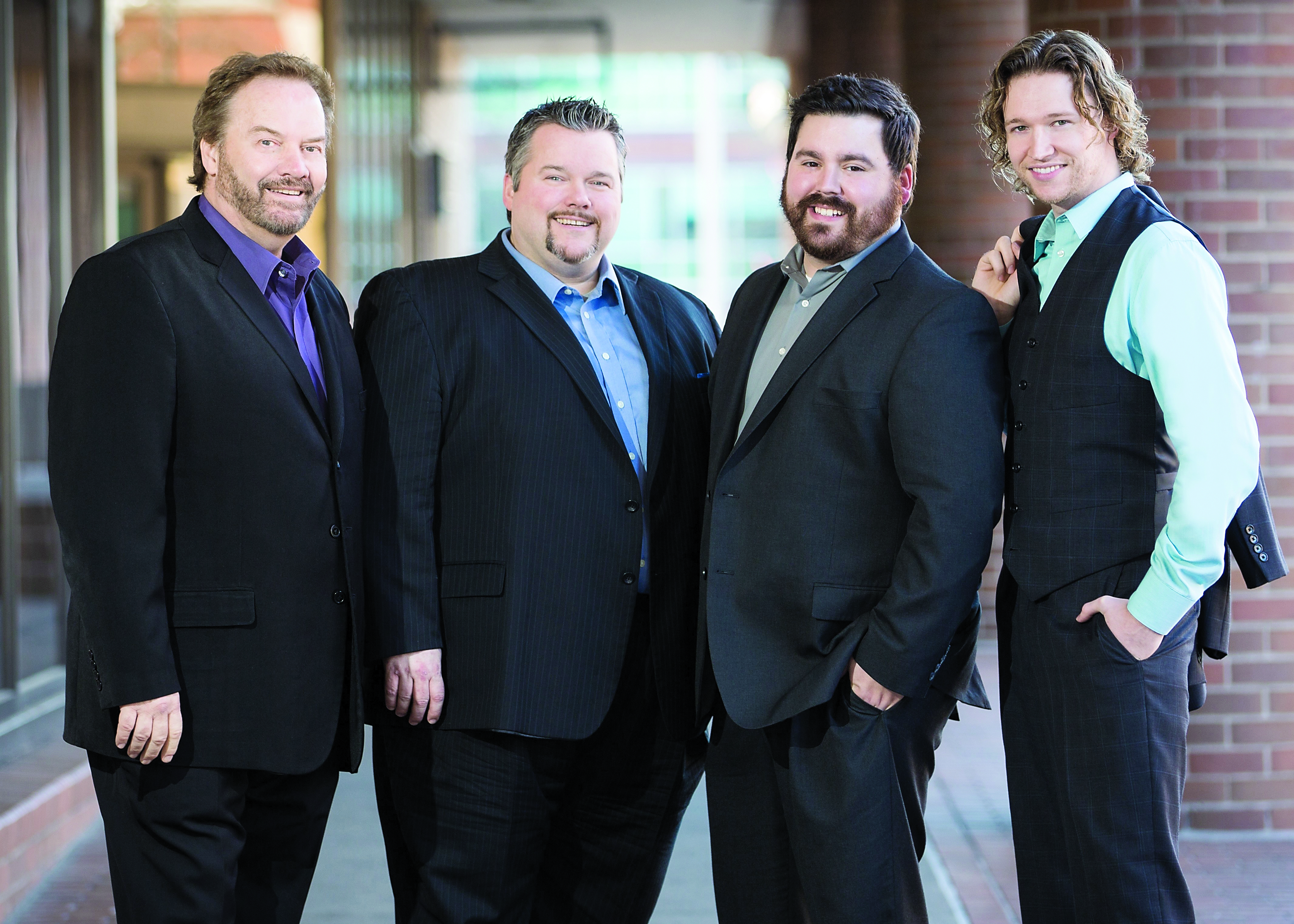 The Blackwood Legacy gospel ensemble — from left