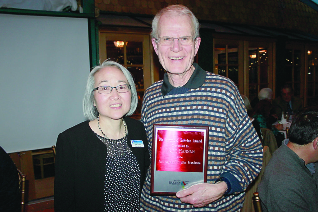 NEWS BRIEFS — Port Angeles Education Foundation honors Mark Hannah