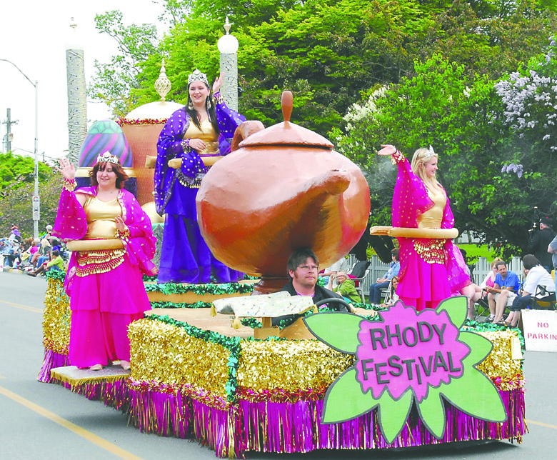 Rhody Fest is in full bloom, with parade Saturday [ * Schedule, photo