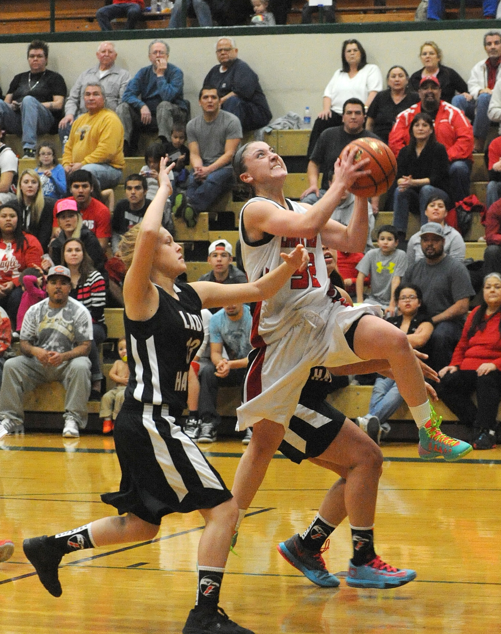 Neah Bay senior Cierra Moss led the area in scoring with 25.1points per game. Lonnie Archibald/for Peninsula Daily News