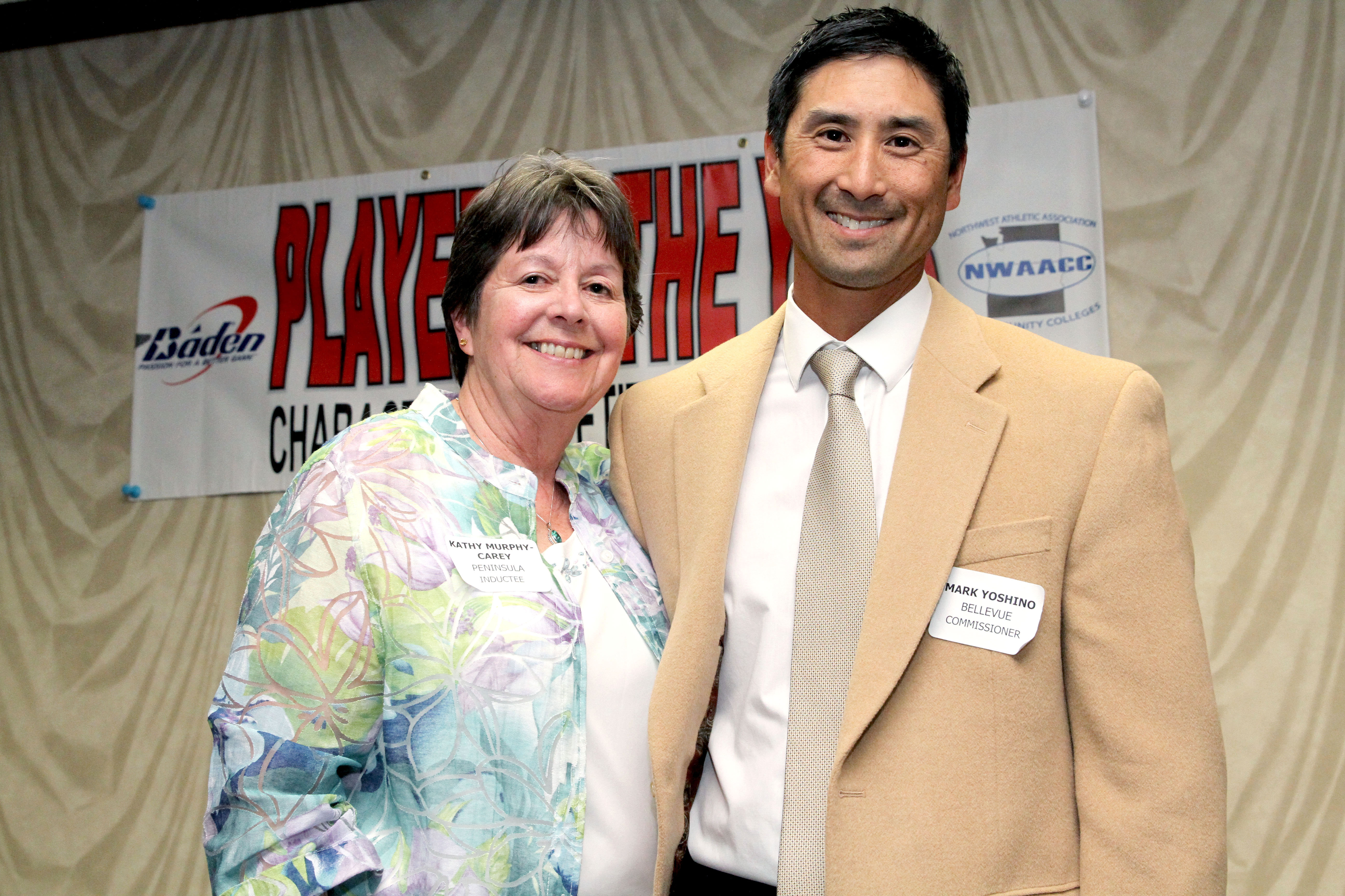 Recently retired Peninsula College counselor and women's athletic commissioner Kathy Murphy-Carey