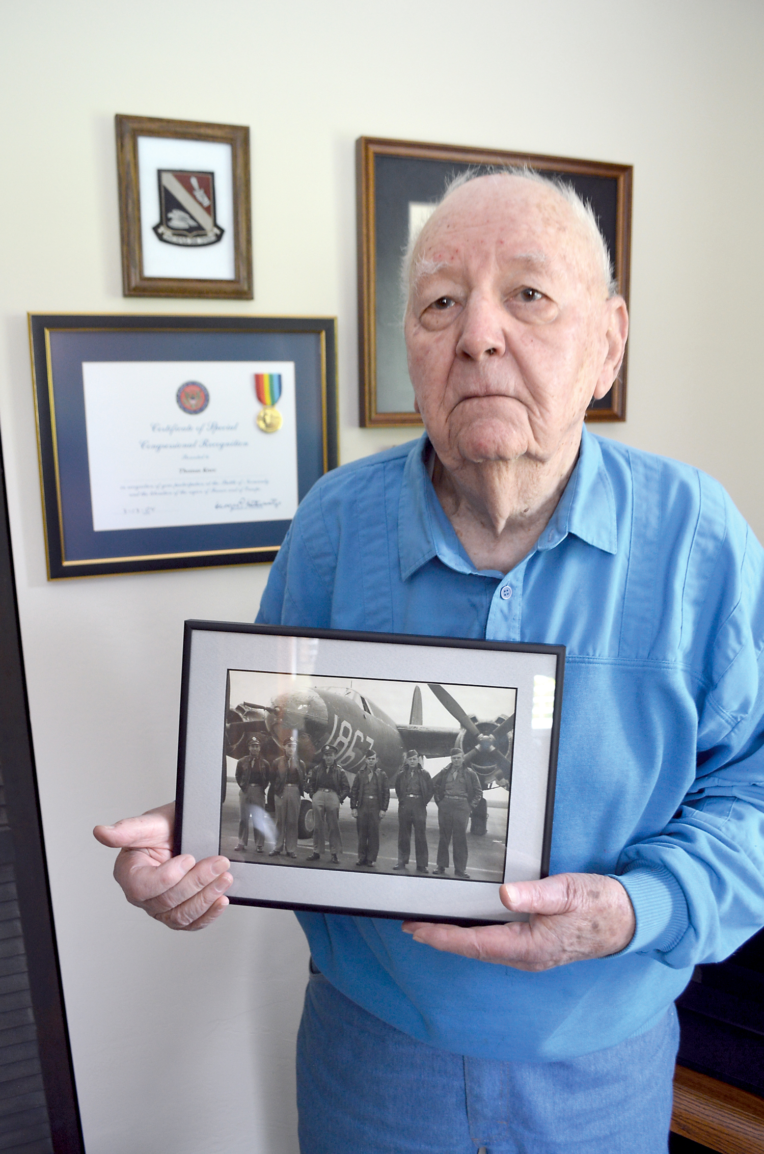 Air Force veteran Thomas Knee