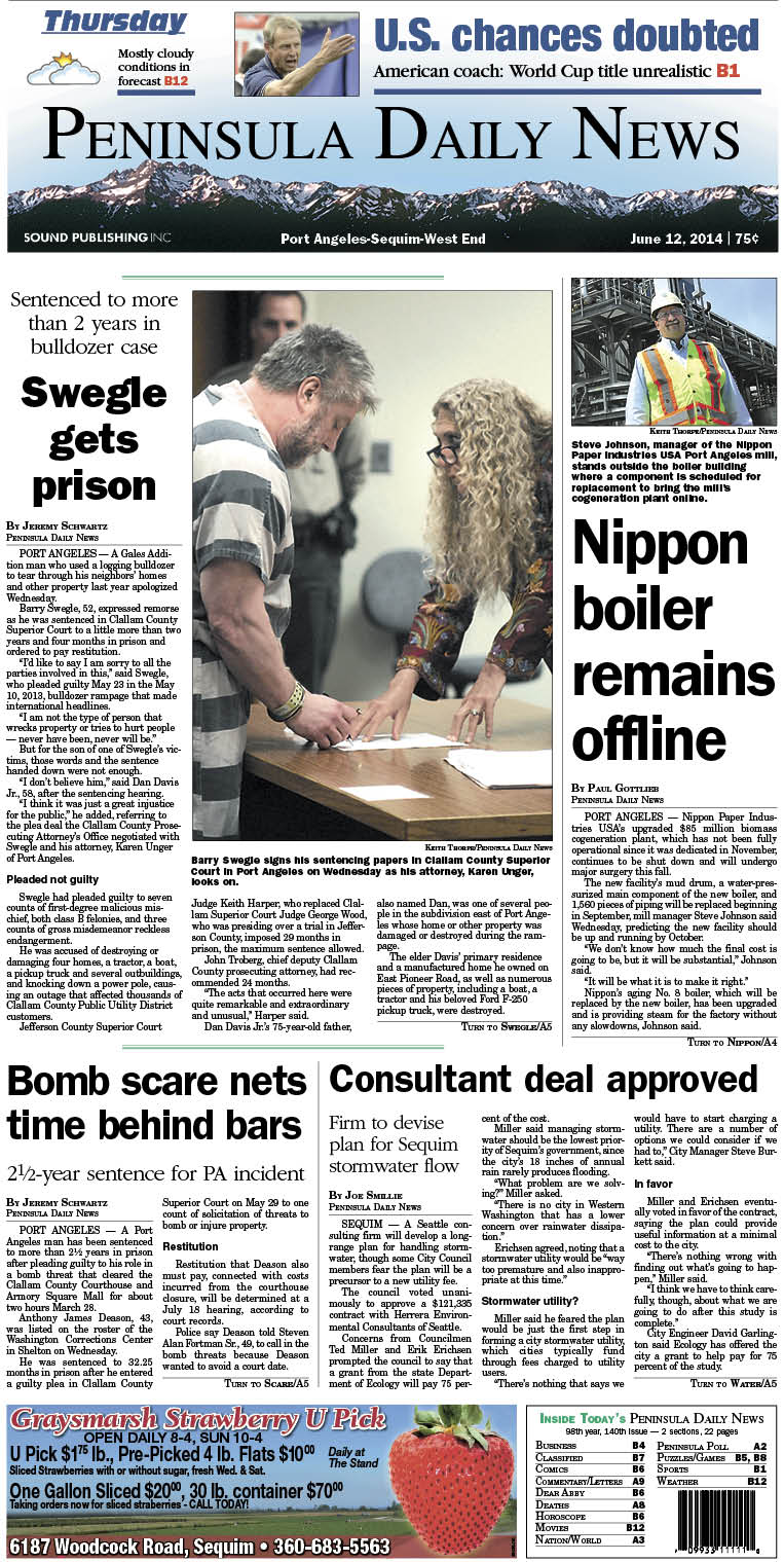 What S New Check Out Today S Pdn Page 1 And Activate Your All Access Digital Pass Peninsula Daily News