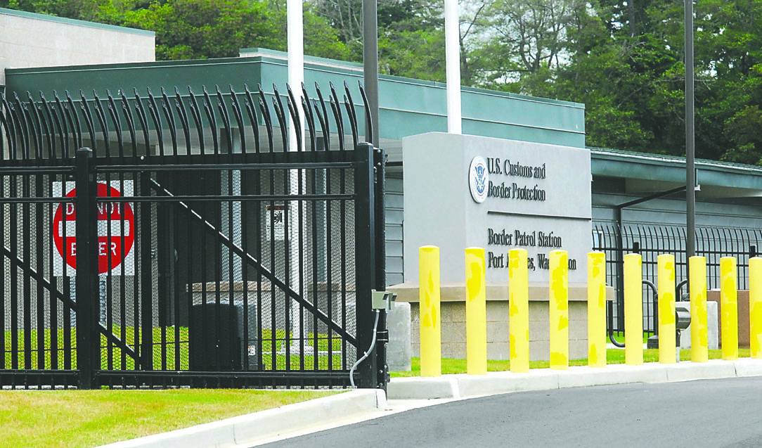 The U.S. Border Patrol headquarters in Port Angeles.