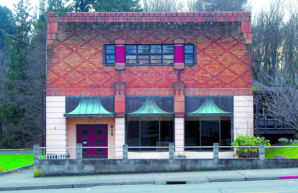 The former Port Angeles fire hall on South Lincoln Street is being studied for restoration as part of the city's civic historic district. Keith Thorpe/Peninsula Daily News