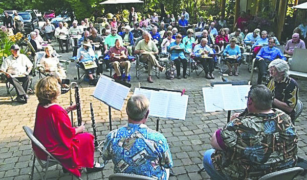 Port Angeles symphony players Bobbie Usselman