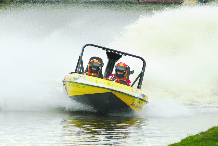 Sequim-based supermodified-class Jeepers Creepers sprint boat