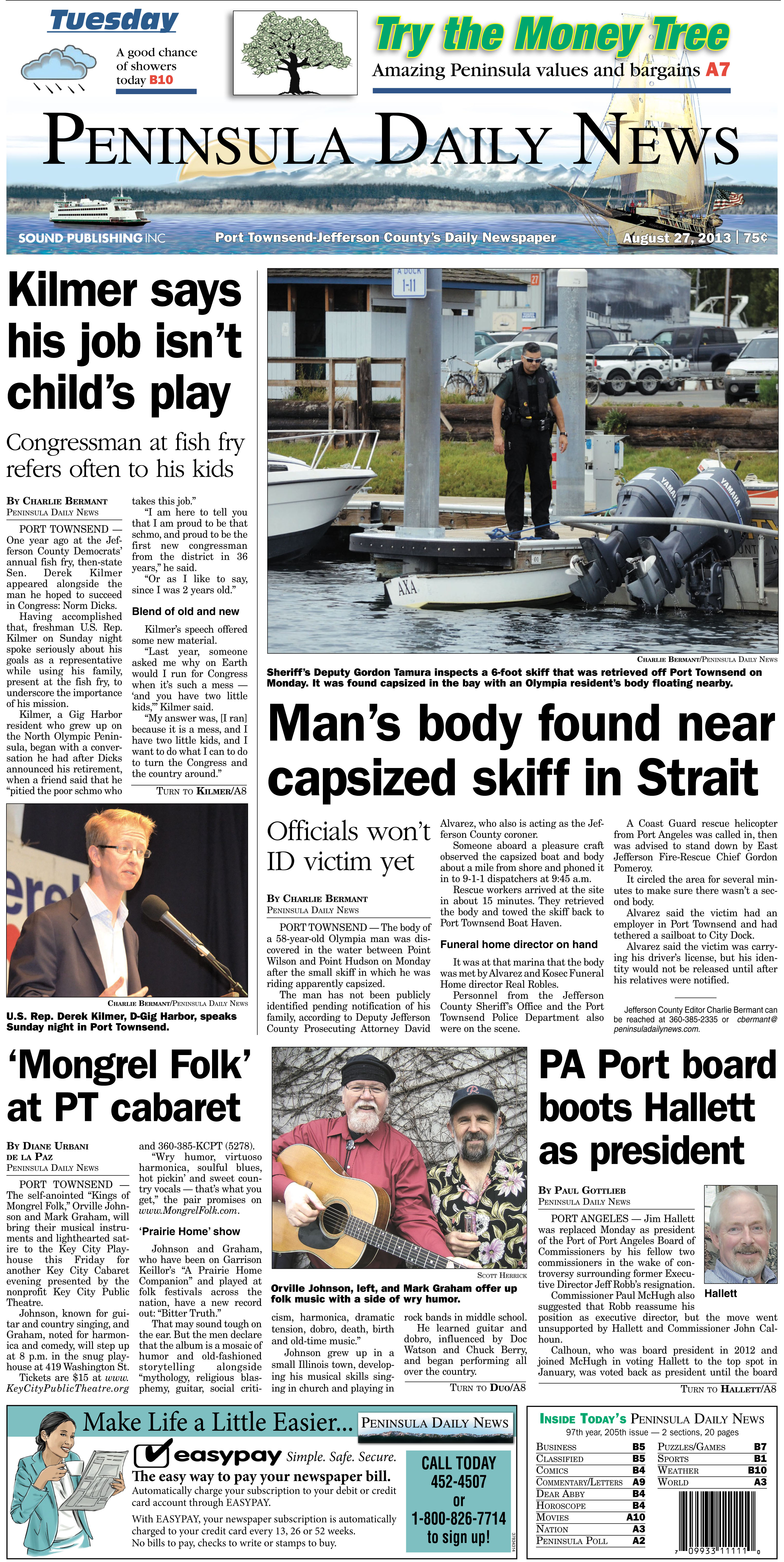 PDN's Tuesday edition for Jefferson County.