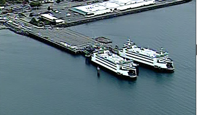 Port Townsend ferry terminal KOMO-TV