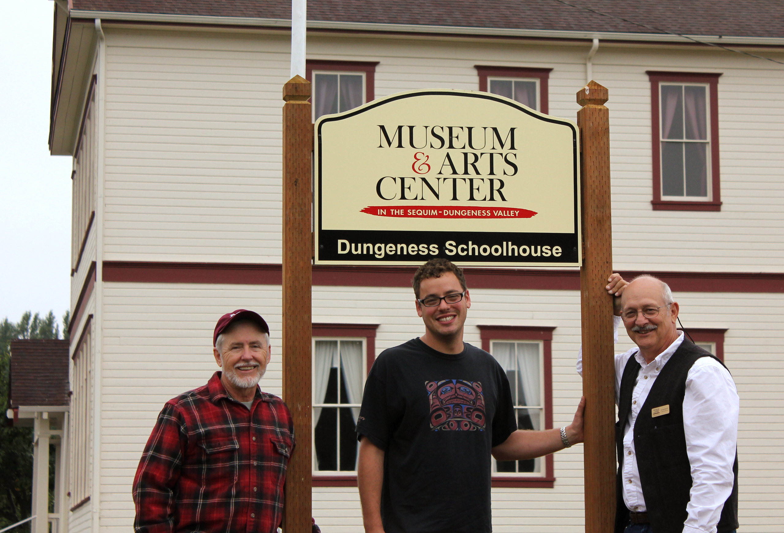 Dungeness Schoolhouse manager Mike Bare