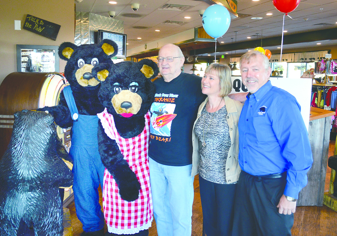 Following a Black Bear path: Sequim final stop for diner superfan on a