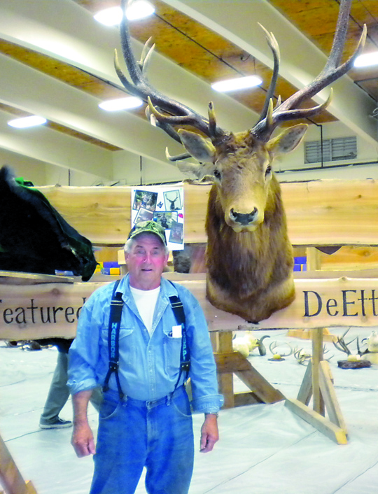 DeEtte Broderson was the featured hunter during 2011's Antler Show