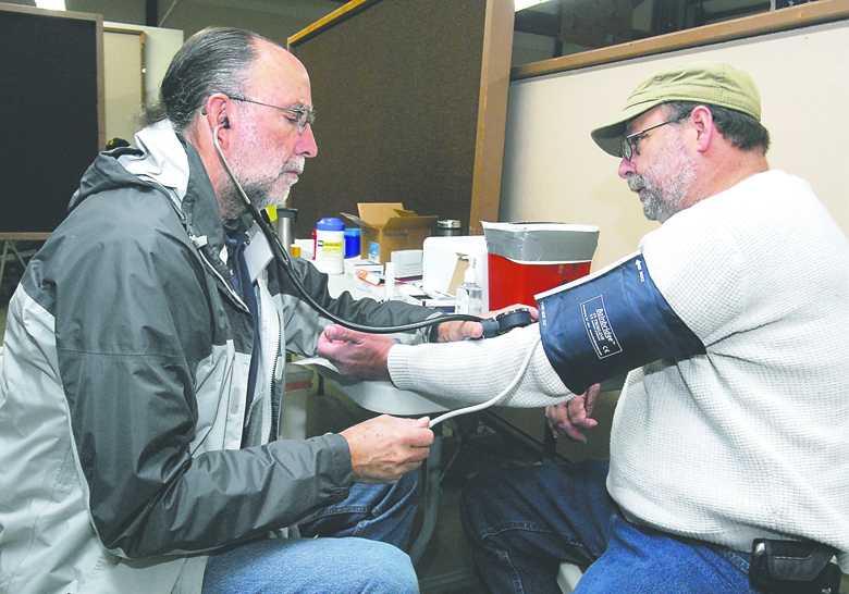 Veterans Services volunteer Patrick Tracy