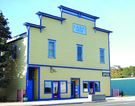 The historic Independent Order of Odd Fellows Hall is located at 314 W. First St. in Port Angeles. Jeremy Schwartz/Peninsula Daily News