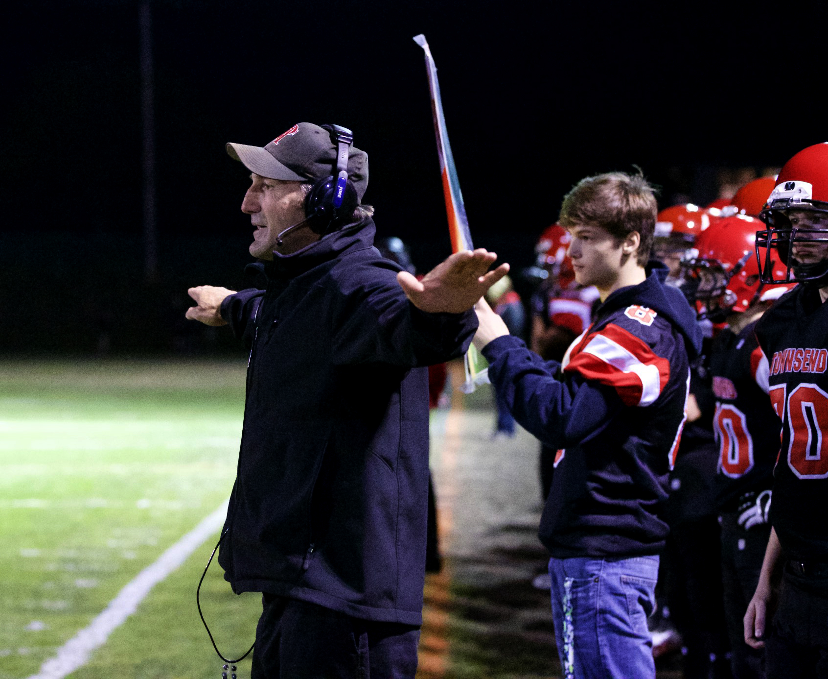 Port Townsend football coach Nick Snyder